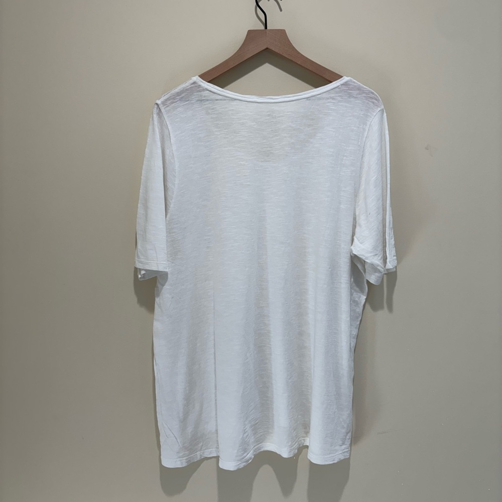 J.Jill Cotton Slub Elbow Tee - Picture 5 of 5